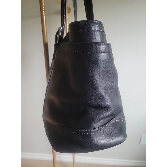 2007 Coach Leather Executive Carry All F11203 Bag Black - Picture 4 of 13